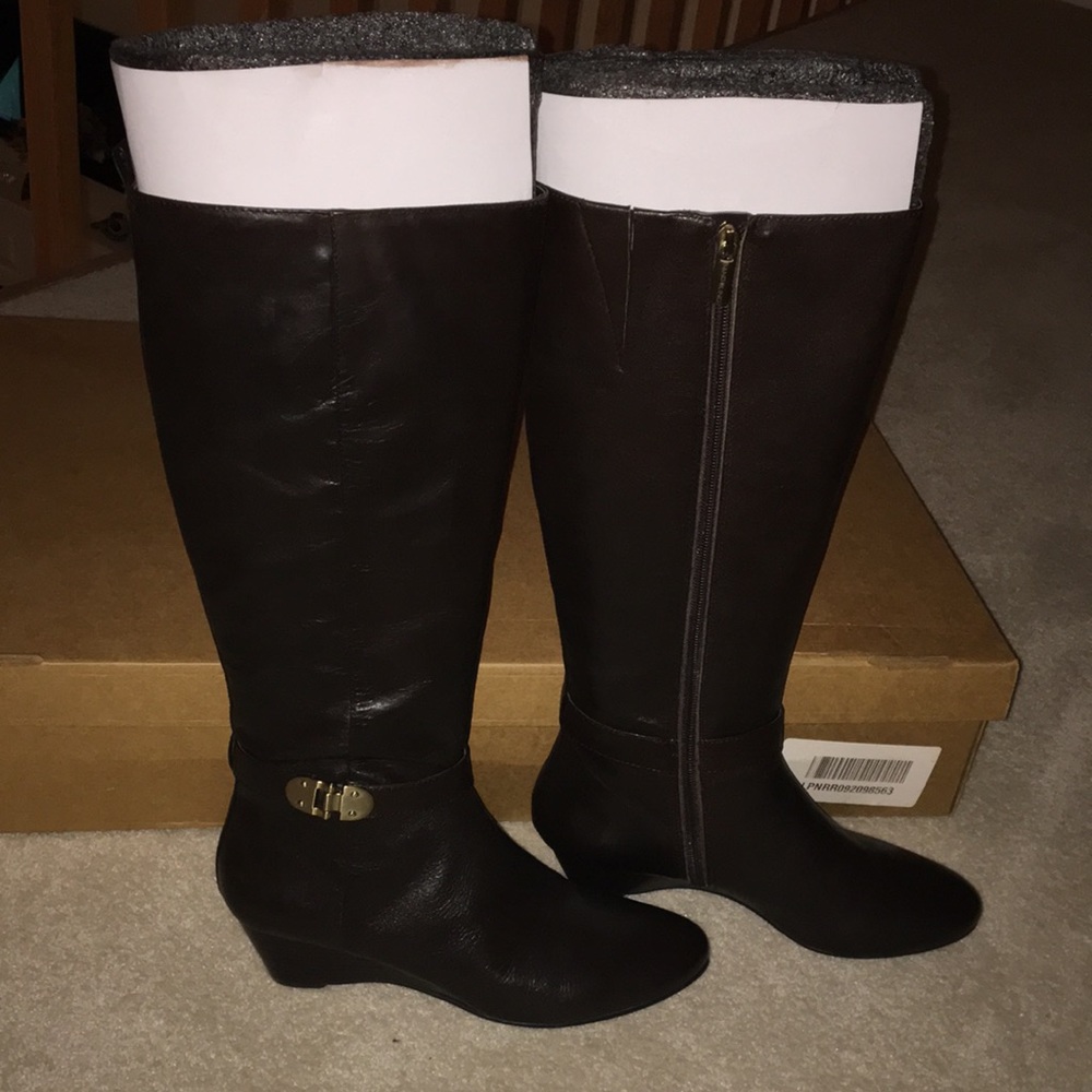 Brown Knee High Boots